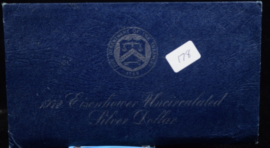 1972 Eisenhower Silver Dollar