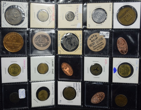 20 Different Tokens