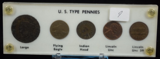 U.S. Penny Type Set