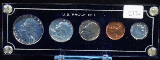 1963 Cameo Proof Gem Proof Set US Capital Plastic