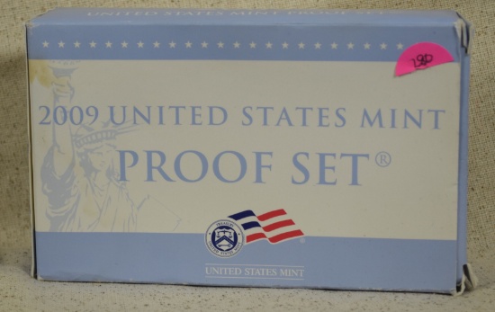 2009 United States Proof Set with 5 Special issue Cents