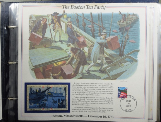 History of America in Stamps Collection