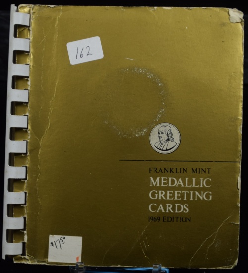 1969 Franklin Mint Medallic Greeting Cards