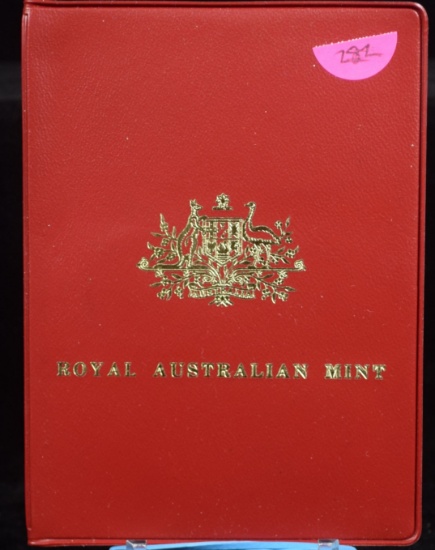 1970 Royal Australian Mint Set Captain James Cook