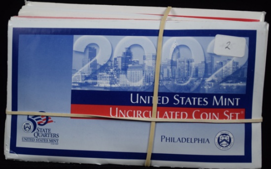 2001-2003 U.S. Mint Sets 3 sets