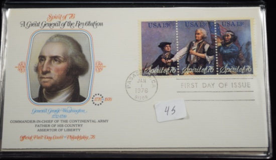 Set of 1976 First Day Cover Stamps