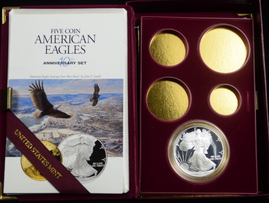 1995-W Proof American Silver Eagle Super Rare Coin!