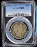 1914 Barber Half Dollar PCGS VG08