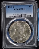 1887-O Morgan Dollar PCGS  MS63