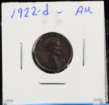 1922-D Lincoln Cent AU