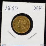 1857 $3 Gold Liberty Extremely Fine