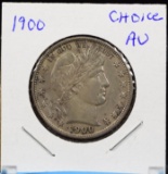 1900 Barber Half Dollar CH AU with Luster