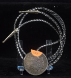 1921 Morgan Silver Dollar Bolo Tie