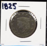 1825 Large Cent G/VG