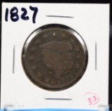 1827 Large Cent Scarce Date