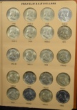 Book of Franklin Half Dollars Dansco Great Book