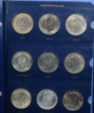 Complete Set of Eisenhower Dollars with Silver Proofs