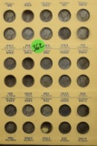 Partial set Mercury Silver Dimes 1916-1945 102 coins