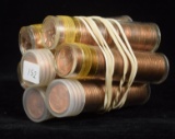 7 Rolls of Uncirculated 1960's Lincoln Pennies