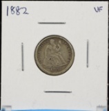 1882 Seated Liberty Dime VF