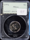 1951 Jefferson Nickel PCGS PR-64 