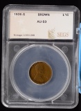 1926-S Lincoln Cent SEGS AU-50