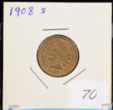 1908-S Indian Head Penny