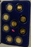 $5 Gold Proof Tribute Collection with COA Proof Condition