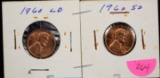 1960 and 1960 Small Date and Large Date Choice Unc