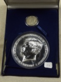 Large Kennedy Silver Medal Commemorative