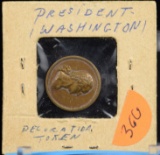 Early Washington Jackson US mint token Extra Fine