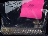 Bag of State Gold Plated Quarters 24 Coins