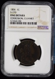 1806 Draped Bust Large Cent NGC Fine Details