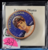 Princess Diana Commemorative British Coin