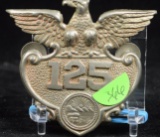 125 Ohio Badge w/ Eagle