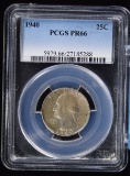 1940 Proof Washington Quarter PCGS PF-66