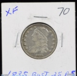 1835 Bust Quarter XF