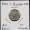 1900-S Barber Dime AU Detail Light Cleaning