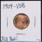 1909 VDB Lincoln Cent BU Red