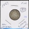 1857-O New Orleans Seated Liberty Dime Fine/Very Fine