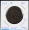 1816 Copper Large Cent Braided Hair Early Date About Uncirculated