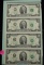 4 2003 KA Block Uncut Sheet Low mintage issue