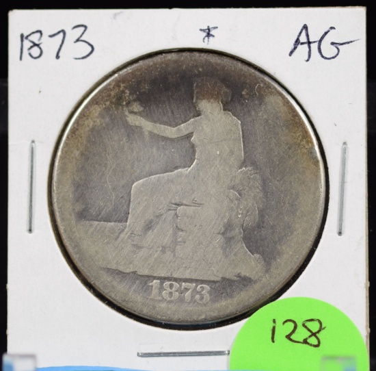 1873 Seated Silver Trade Dollar