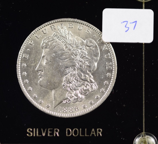 1886-O Morgan Silver Dollar Choice Uniculated RARE DATE