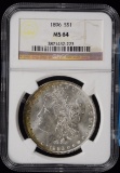 1896 Morgan Dollar NGC MS-64
