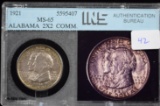 1921 Alabama scarcer 2X2 Privy Mark Commorative GEM MS 65