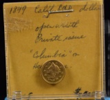 1849 Gold Issue California Private