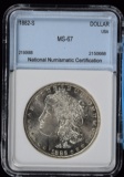 1882-S Morgan Dollar NNC MS67