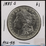 1885-S Morgan Dollar High Grade AU58 Key Date