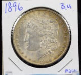 1896 Morgan Dollar CH BU Toning MS64